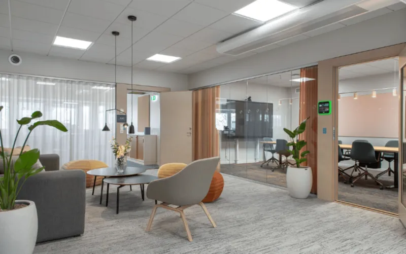 FirstOffice kontorshotell Måttbandsvägen 12 Lounge