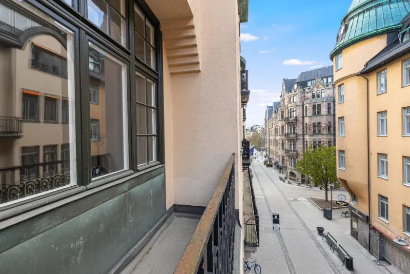 Kontorshotell Nybrogatan 6 privat balkong