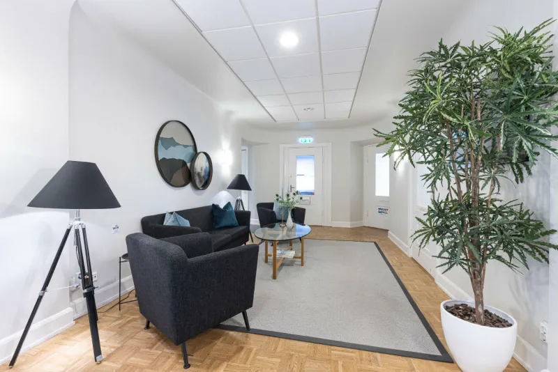 Kontorshotell Nybrogatan 6 lounge