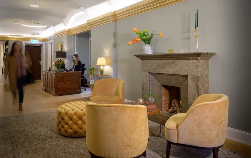 Kontorshotell Nybrogatan 6 reception