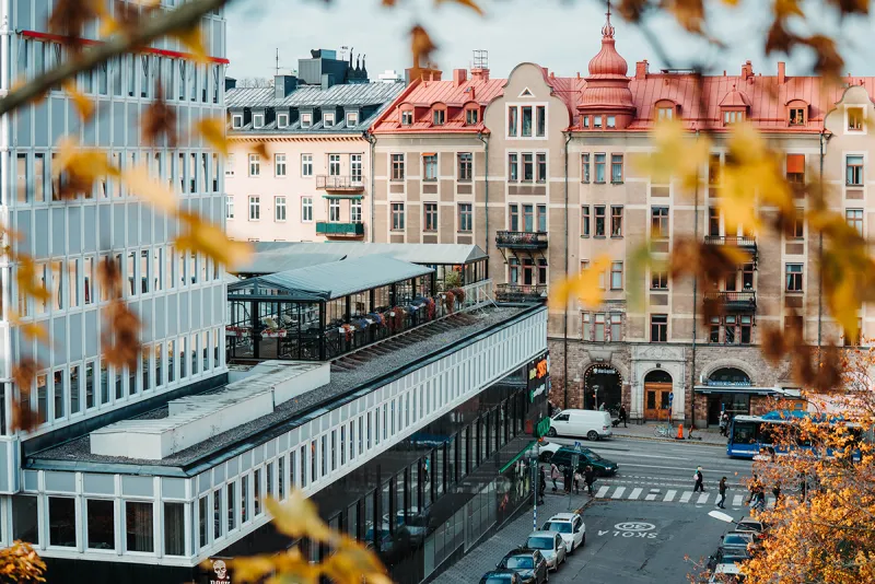 7A kontorshotell Odenplan fasad