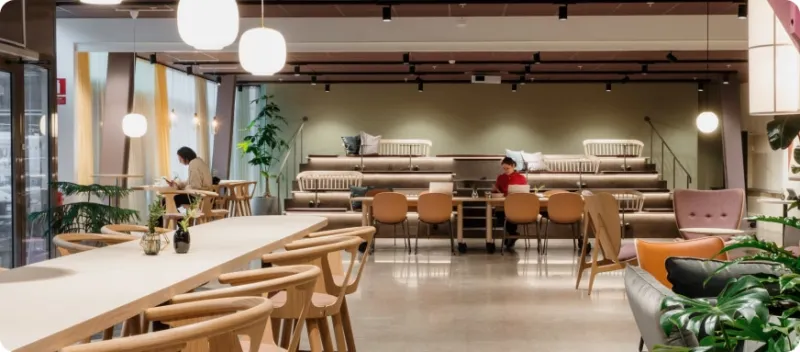 United Spaces Rådhuset lounge